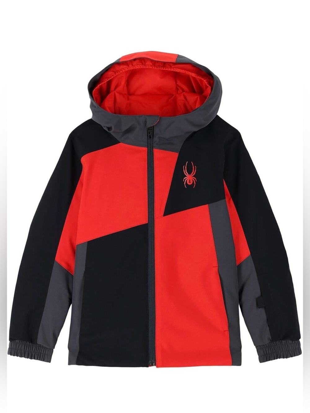 Spyder Ambush Boys Ski Jacket Size 5 Volcano Red PrimaLoft NEW WITH TAGS